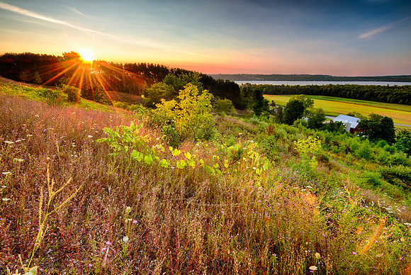 "Lake Leelanau Sunrise"
