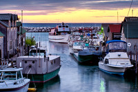 "Sunset at Historic Fishtown"