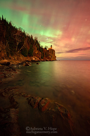 "Lights On at Split Rock Lighthouse"