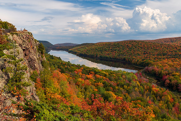 "Glorious Fall Afternoon at Lake of the Clouds"