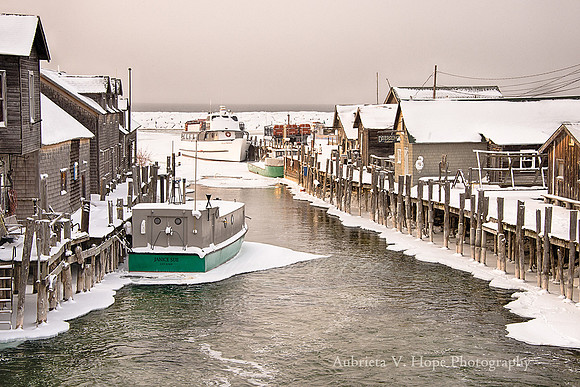 "Historic Fishtown in Winter"