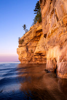 "Caves and Cliffs at Indianhead", Pictured Rocks Boat Cruise"