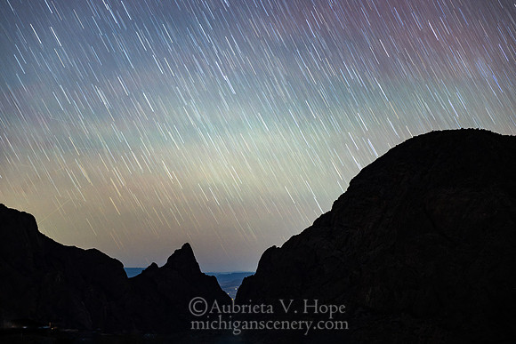 "Stardust, The Window at Chisos Basin, Big Bend National Park"