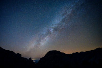 "Window to the Milky Way, Chisos Basin, Big Bend National Park"