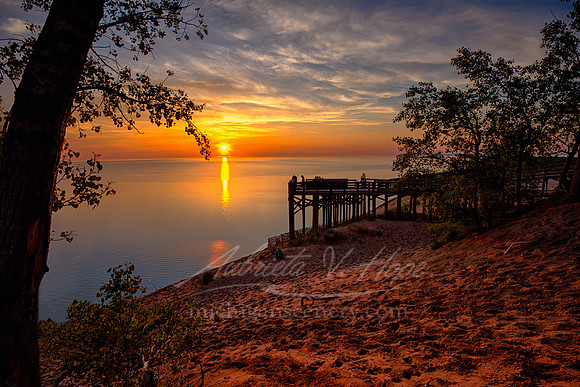 Sunset at Overlook #9, Sleeping Bear Dunes