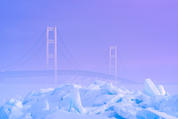 "Mackinac Ice at Dawn"