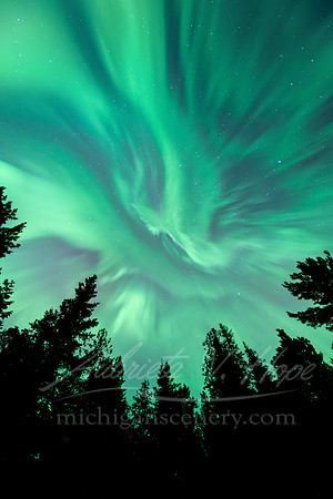 "Light Spiral, Copper Harbor"