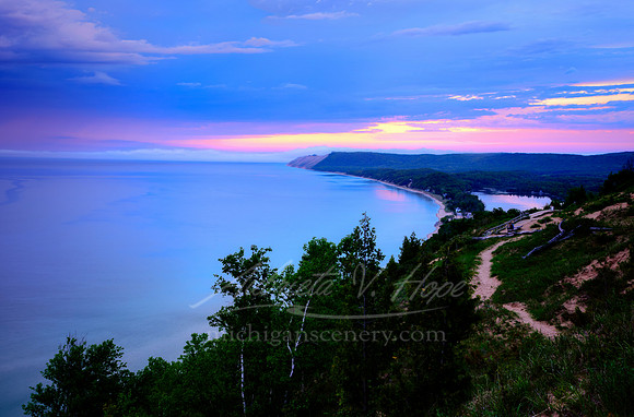 "Twilight & Thunder", Empire Bluff Overlook