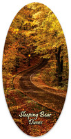 "Scenic Drive, 2"x4" Oval Sticker"