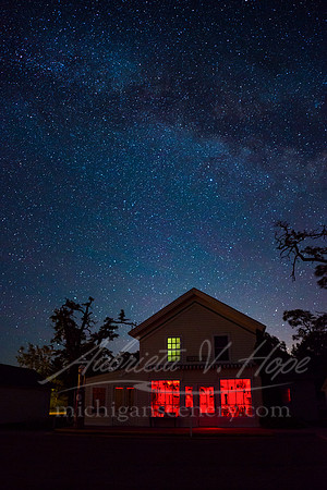 "Starry Night, Glen Haven General Store"