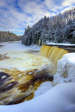 "Tahquamenon Falls, Winter Afternoon"