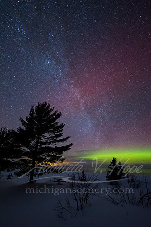 "Starry Skies, Copper Harbor"