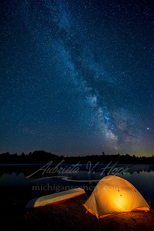 "Lake Galaxy, Hiawatha National Forest"