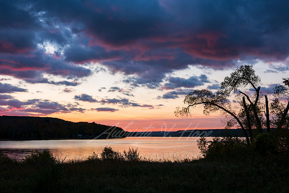 "October Dawn, Glen Lake"