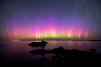 "Surprise Aurora, Keweenaw Peninsula"