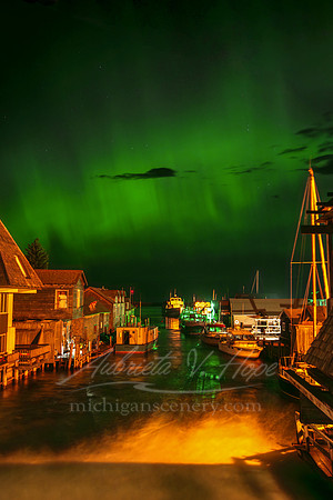 "Northern Lights at Historic Fishtown"