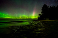 "Hurricane Lights, Pictured Rocks National Lakeshore"