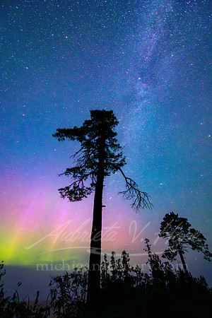 "August Aurora, Keweenaw Peninsula"