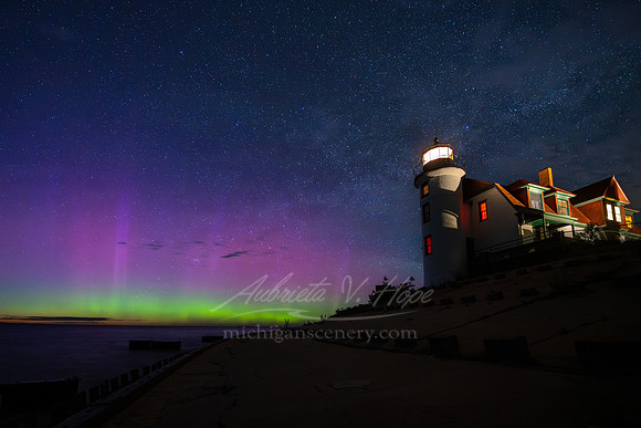 "Aurora at Point Betsie"