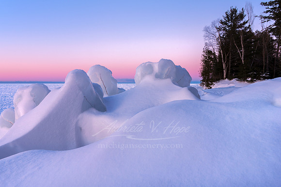 "Twilight at Presque Isle Park"