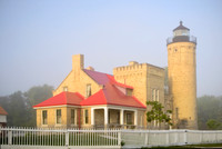 "Old Mackinac Point Lighthouse, Mackinaw City, Michigan"