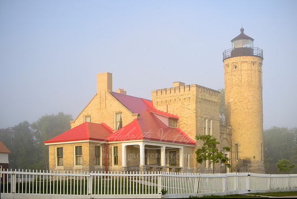"Old Mackinac Point Lighthouse, Mackinaw City, Michigan"