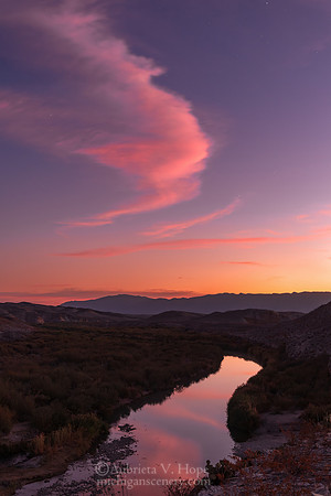 "Hot Springs Canyon Twilight"